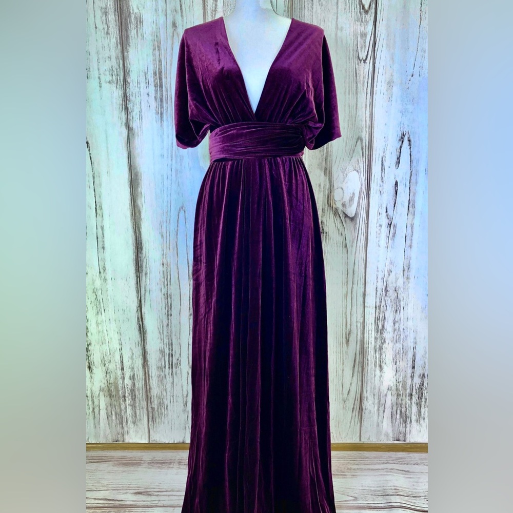 Infinity dress-velvet